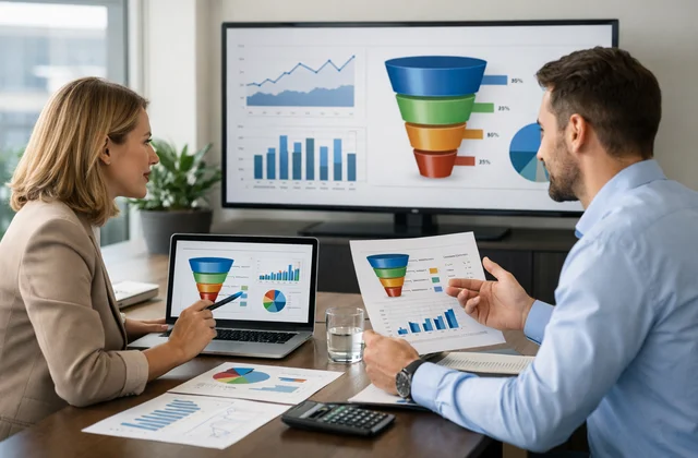 Дашборд аналітики воронки продажів для команди B2B відділу