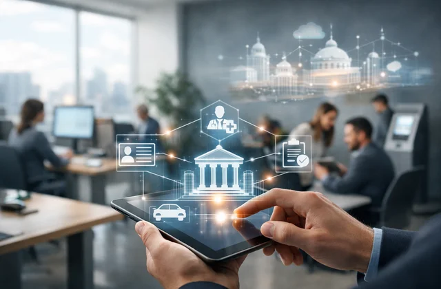 Абстрактна цифрова трансформація державних послуг та UX взаємодії громадян онлайн