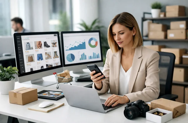 Інтерфейси продажів і графіки аналітики маркетплейси ecommerce у бізнес-середовищі