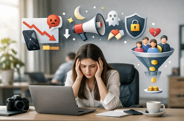 Інфографіка викликів просування у соціальні мережі та SMM стратегії