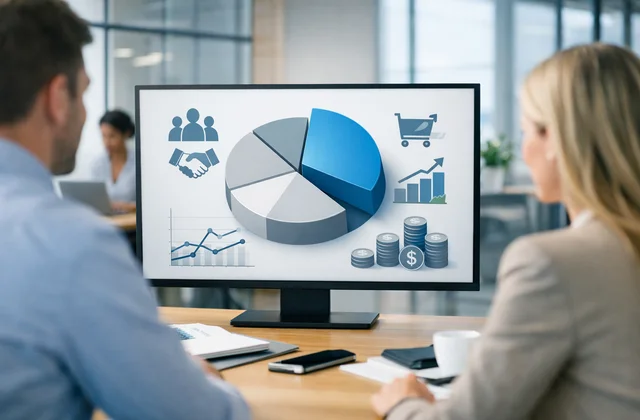 Інфографіка частки партнерських продажів у бізнесі в партнерському маркетингу